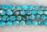 CDE1361 15.5 inches 15*20mm faceted nuggets sediment jasper beads