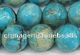 CDE1369 15.5 inches 10mm round sea sediment jasper beads wholesale