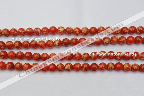 CDE2003 15.5 inches 10mm round dyed sea sediment jasper beads