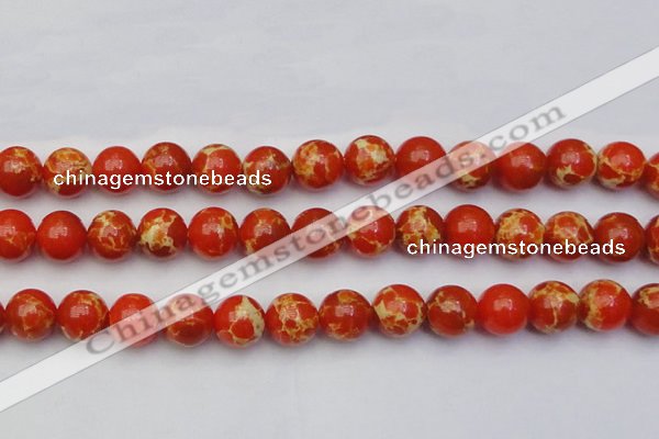 CDE2007 15.5 inches 18mm round dyed sea sediment jasper beads