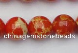 CDE2008 15.5 inches 20mm round dyed sea sediment jasper beads