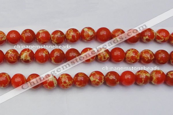 CDE2009 15.5 inches 22mm round dyed sea sediment jasper beads