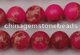 CDE2014 15.5 inches 10mm round dyed sea sediment jasper beads