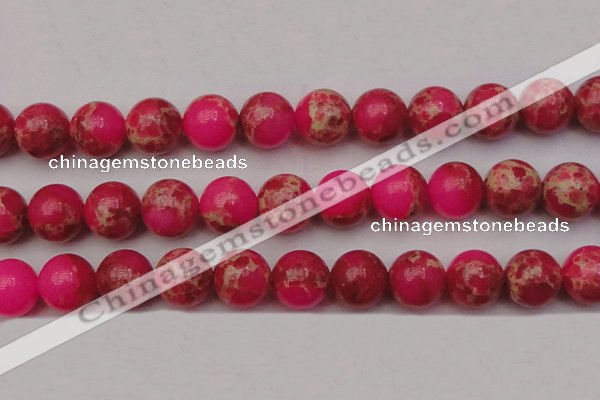 CDE2021 15.5 inches 24mm round dyed sea sediment jasper beads