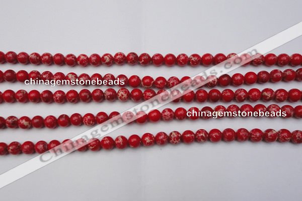 CDE2023 15.5 inches 6mm round dyed sea sediment jasper beads