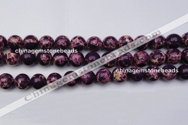 CDE2052 15.5 inches 20mm round dyed sea sediment jasper beads