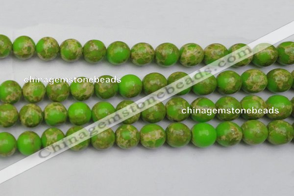 CDE2074 15.5 inches 20mm round dyed sea sediment jasper beads