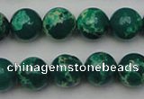 CDE2080 15.5 inches 10mm round dyed sea sediment jasper beads