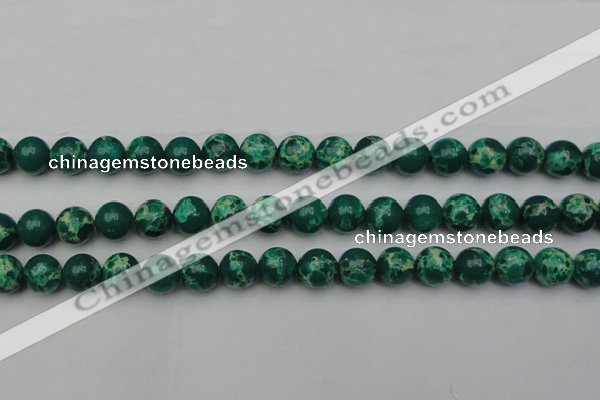 CDE2081 15.5 inches 12mm round dyed sea sediment jasper beads