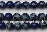 CDE2090 15.5 inches 8mm round dyed sea sediment jasper beads
