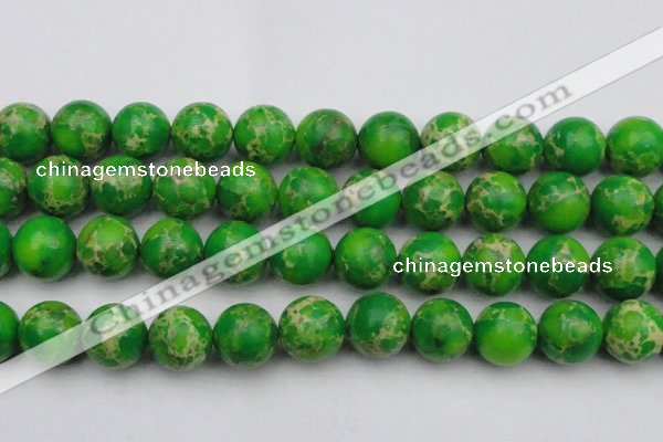 CDE2228 15.5 inches 20mm round dyed sea sediment jasper beads