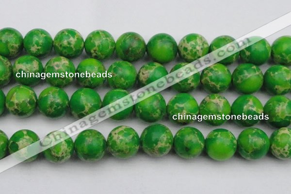 CDE2230 15.5 inches 24mm round dyed sea sediment jasper beads