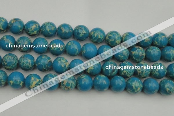 CDE2239 15.5 inches 20mm round dyed sea sediment jasper beads