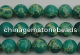 CDE2242 15.5 inches 4mm round dyed sea sediment jasper beads