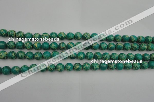 CDE2243 15.5 inches 6mm round dyed sea sediment jasper beads