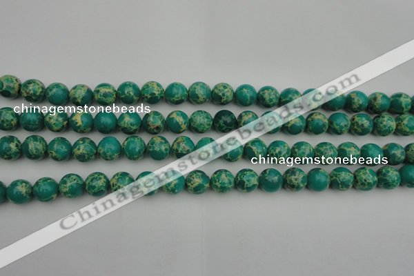 CDE2244 15.5 inches 8mm round dyed sea sediment jasper beads