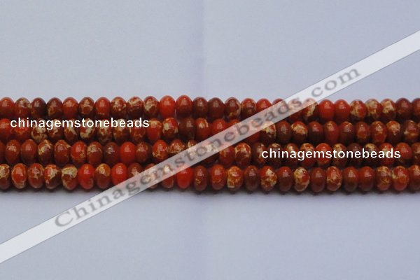 CDE2606 15.5 inches 15*20mm rondelle dyed sea sediment jasper beads