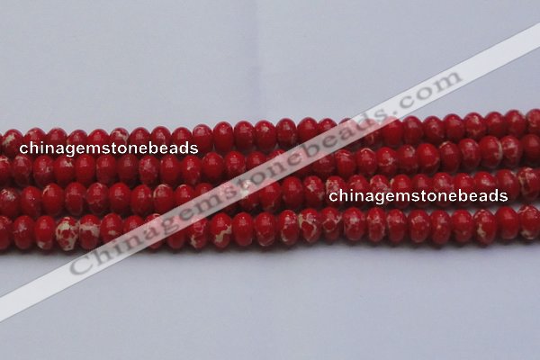 CDE2622 15.5 inches 15*20mm rondelle dyed sea sediment jasper beads