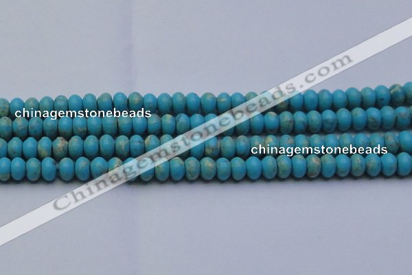 CDE2644 15.5 inches 12*16mm rondelle dyed sea sediment jasper beads