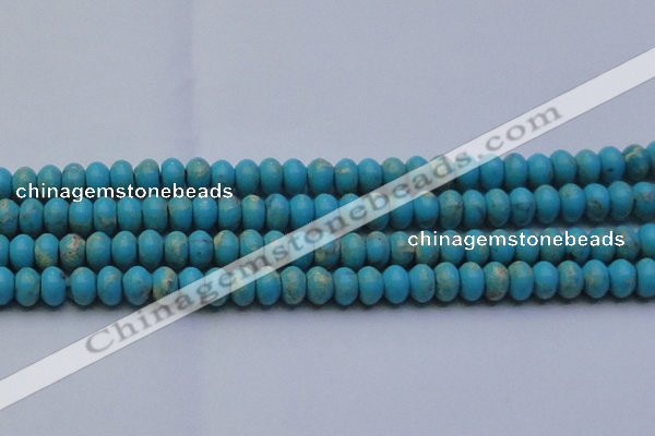 CDE2645 15.5 inches 13*18mm rondelle dyed sea sediment jasper beads