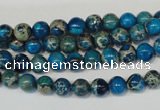 CDE265 15.5 inches 6mm round dyed sea sediment jasper beads