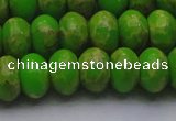 CDE2662 15.5 inches 15*20mm rondelle dyed sea sediment jasper beads