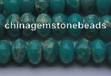 CDE2669 15.5 inches 13*18mm rondelle dyed sea sediment jasper beads