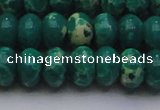 CDE2678 15.5 inches 15*20mm rondelle dyed sea sediment jasper beads