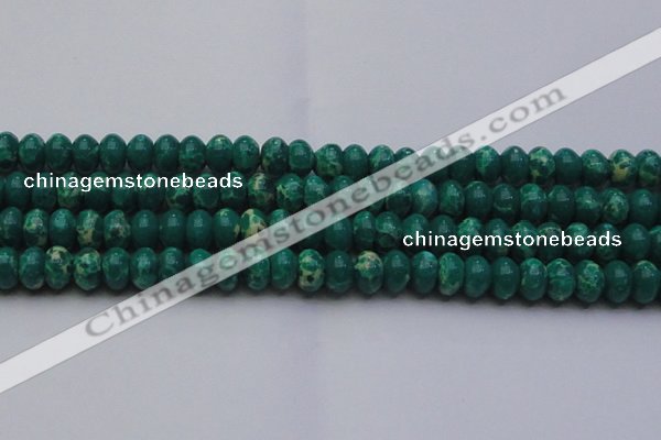 CDE2678 15.5 inches 15*20mm rondelle dyed sea sediment jasper beads