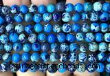 CDE3129 15 inches 6mm round sea sediment jasper beads wholesale