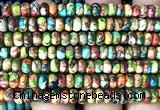 CDE3510 15 inches 4*6mm rondelle sea sediment jasper beads