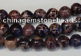 CDE362 15.5 inches 8mm round dyed sea sediment jasper beads