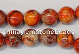 CDE494 15.5 inches 12mm round dyed sea sediment jasper beads