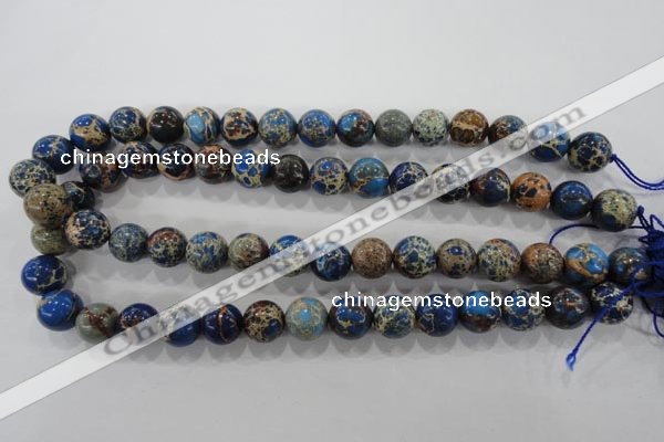 CDE814 15.5 inches 10mm round dyed sea sediment jasper beads wholesale