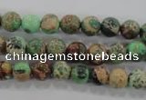 CDE851 15.5 inches 6mm round dyed sea sediment jasper beads wholesale