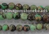 CDE852 15.5 inches 8mm round dyed sea sediment jasper beads wholesale