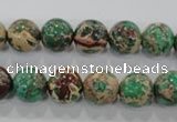 CDE853 15.5 inches 10mm round dyed sea sediment jasper beads wholesale