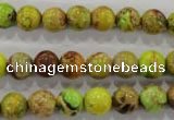 CDE863 15.5 inches 10mm round dyed sea sediment jasper beads wholesale