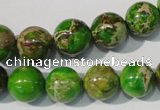 CDE922 15.5 inches 12mm round dyed sea sediment jasper beads