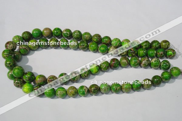 CDE922 15.5 inches 12mm round dyed sea sediment jasper beads