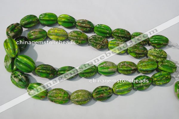 CDE930 15.5 inches 15*23mm star fruit shaped dyed sea sediment jasper beads