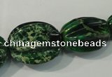 CDE967 10*15mm - 24*33mm star fruit shaped dyed sea sediment jasper beads