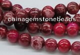 CDI03 16 inches 8mm round dyed imperial jasper beads wholesale