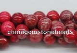 CDI04 16 inches 10mm round dyed imperial jasper beads wholesale