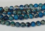 CDI265 15.5 inches 6mm round dyed imperial jasper beads