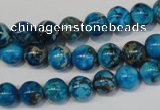 CDI266 15.5 inches 8mm round dyed imperial jasper beads