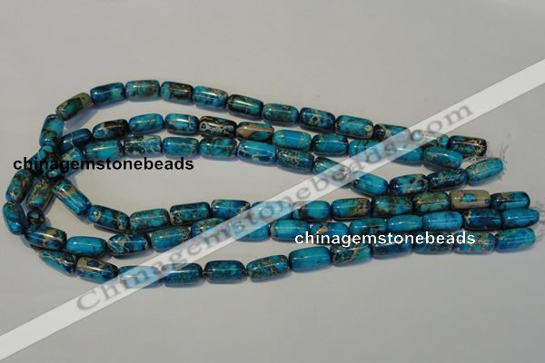 CDI285 15.5 inches 8*16mm column dyed imperial jasper beads