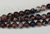 CDI361 15.5 inches 6mm round dyed imperial jasper beads