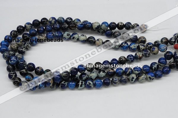 CDI44 16 inches 10mm round dyed imperial jasper beads wholesale