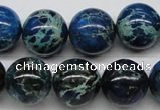 CDI47 16 inches 16mm round dyed imperial jasper beads wholesale